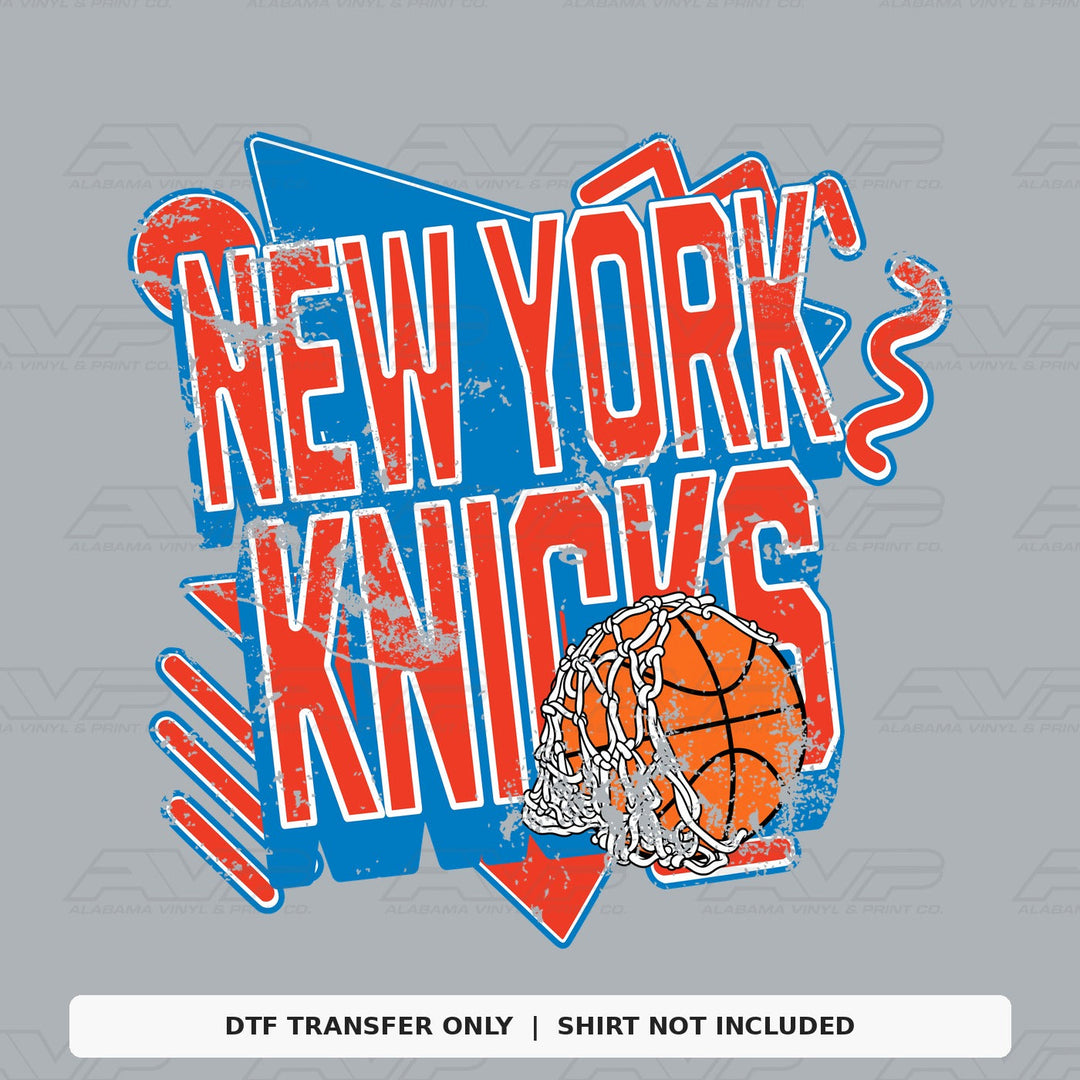 New York Knicks Retro Alabama Vinyl