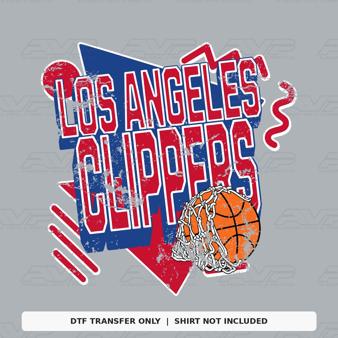 Los Angeles Clippers Retro Alabama Vinyl
