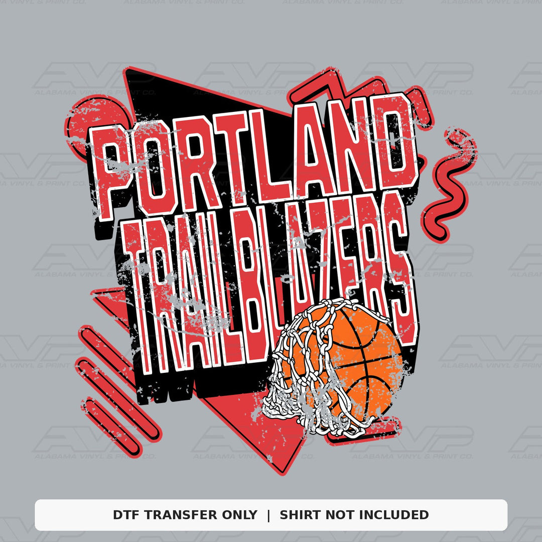 Portland Trail Blazers Retro Alabama Vinyl