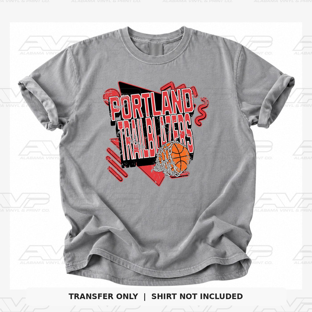 Portland Trail Blazers Retro Alabama Vinyl