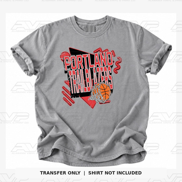 Portland Trail Blazers Retro Alabama Vinyl