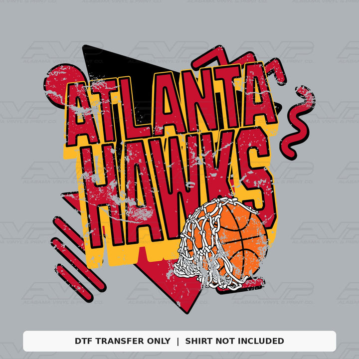 Atlanta Hawks Retro Alabama Vinyl