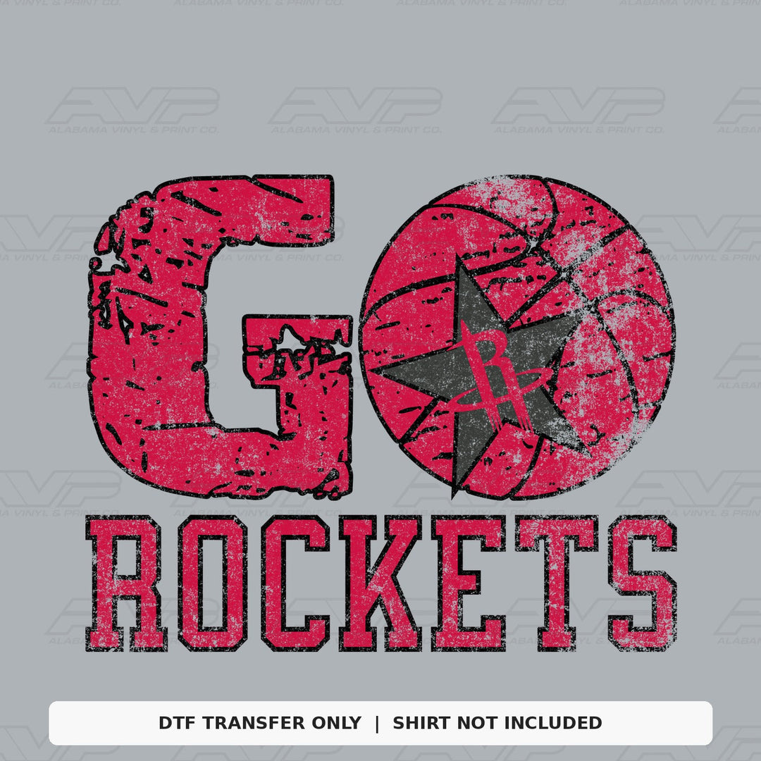 GO Rockets Alabama Vinyl