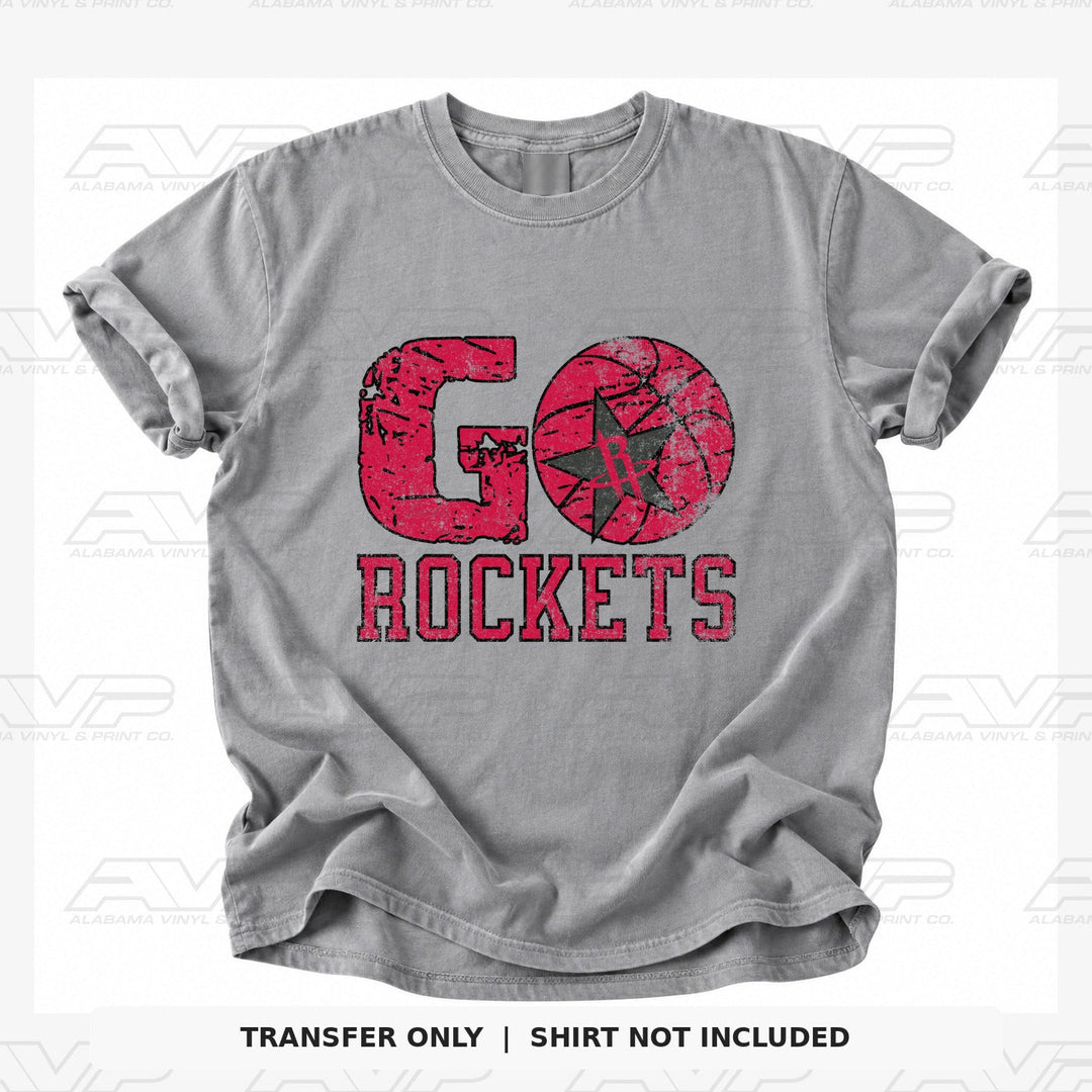 GO Rockets Alabama Vinyl