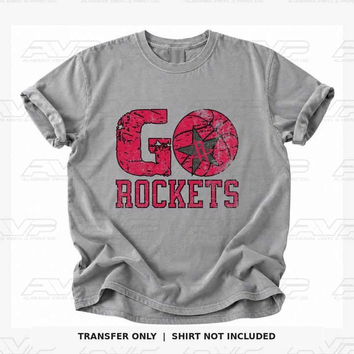 GO Rockets Alabama Vinyl