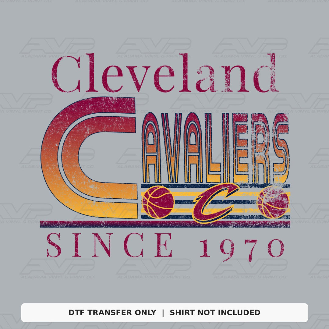 Cleveland Cavaliers 1970 Alabama Vinyl