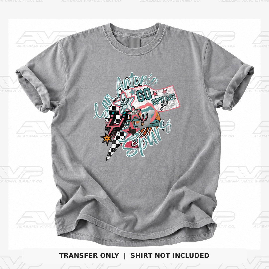 San Antonio Let's GO Spurs Alabama Vinyl