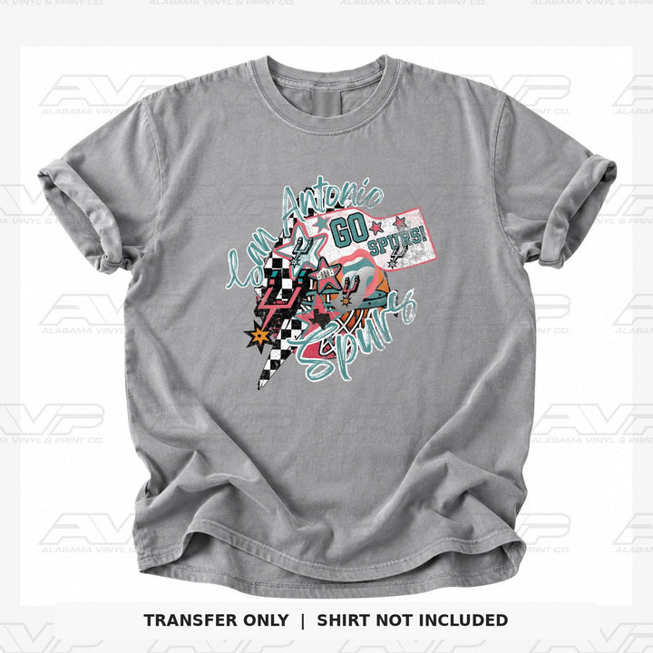 San Antonio Let's GO Spurs Alabama Vinyl