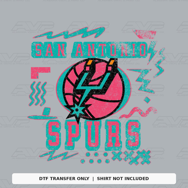 San Antonio Spurs 1 Alabama Vinyl