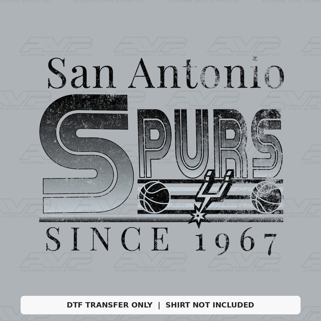 San Antonio Spurs 1967 Alabama Vinyl