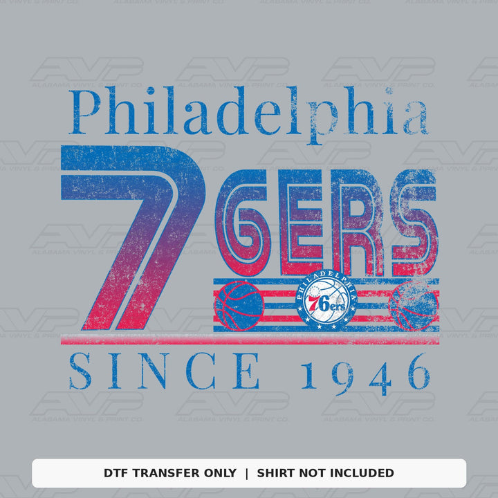 Philadelphia 76ers 1946 Alabama Vinyl
