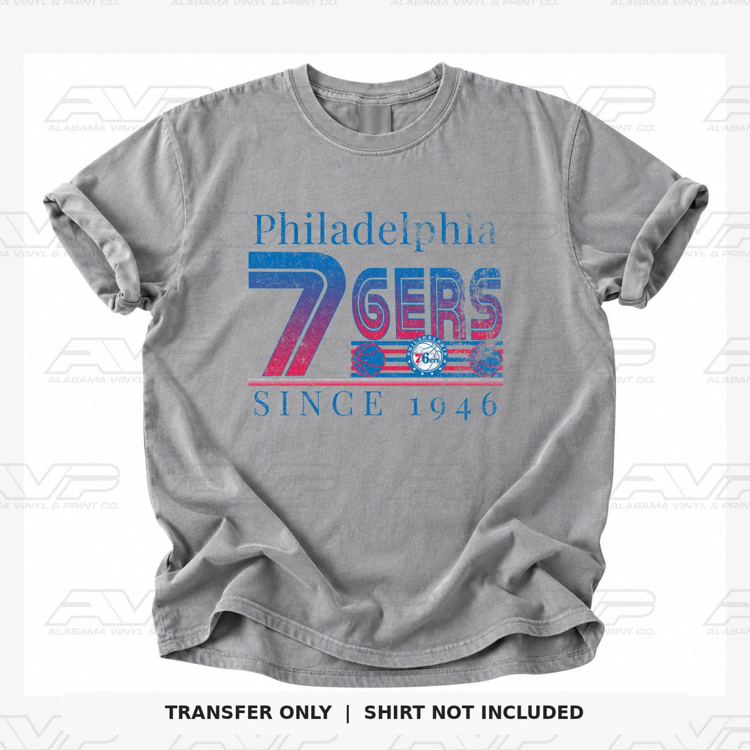 Philadelphia 76ers 1946 Alabama Vinyl
