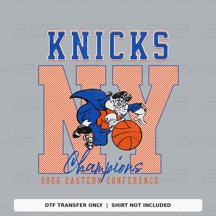 NY Knicks 2026 Eastern Conf Champs Alabama Vinyl