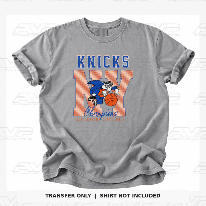 NY Knicks 2026 Eastern Conf Champs Alabama Vinyl