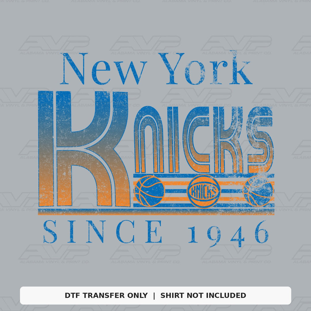 New York Knicks 1946 Alabama Vinyl