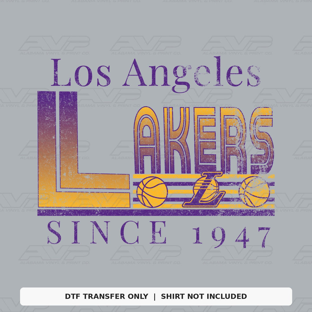 Los Angeles Lakers 1947 Alabama Vinyl