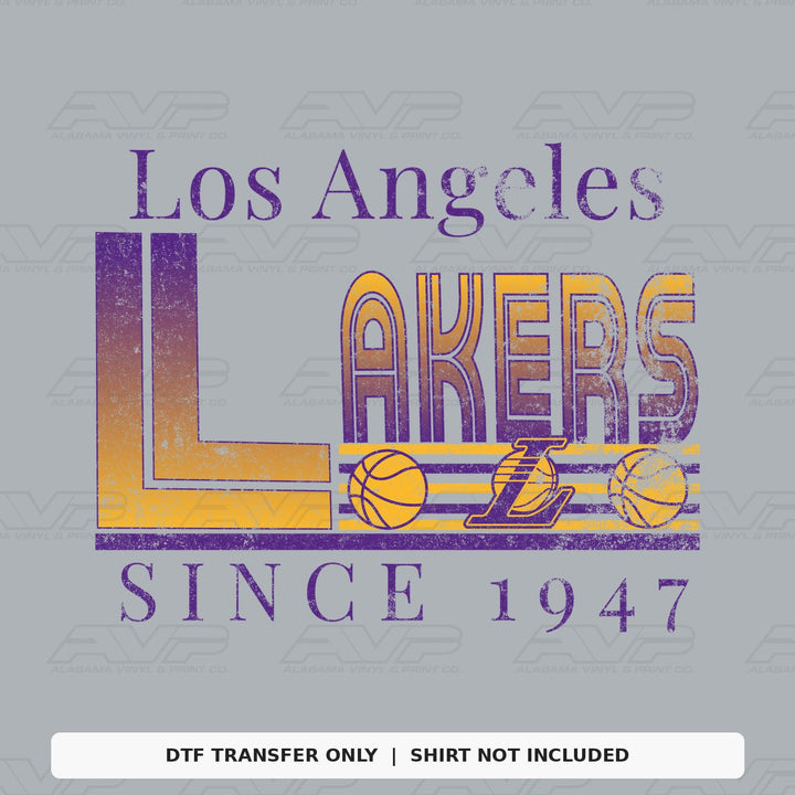 Los Angeles Lakers 1947 Alabama Vinyl