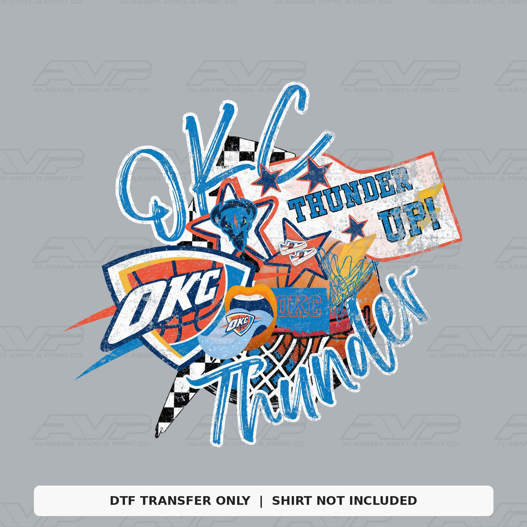 Oklahoma City Thunder 2 Alabama Vinyl