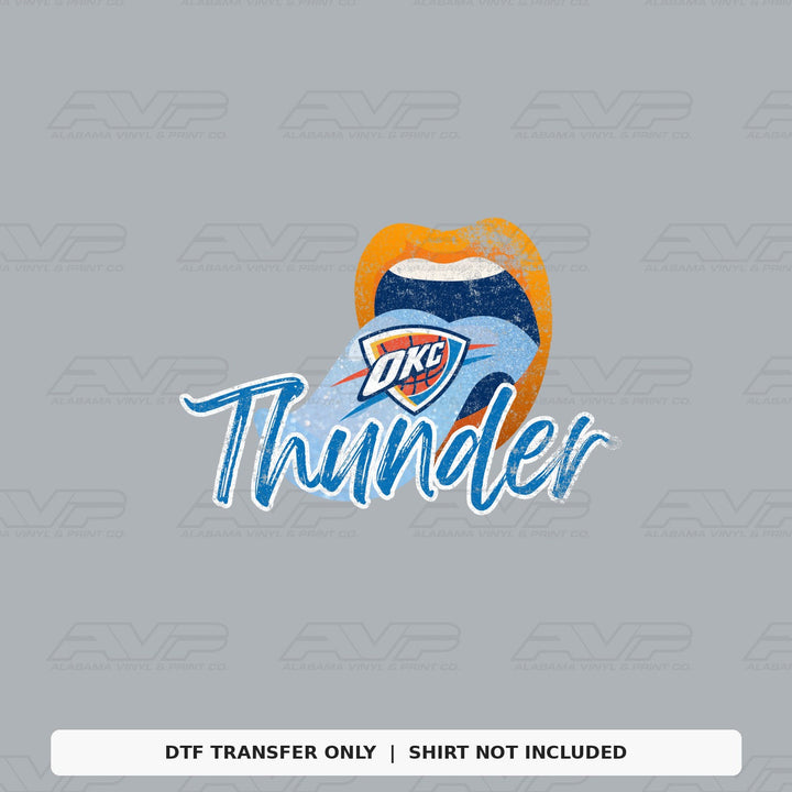 Oklahoma City Thunder Basketball Alabama Vinyl