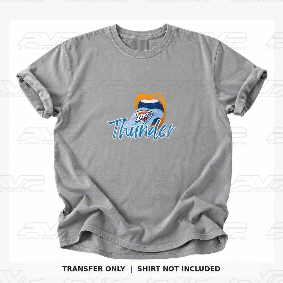 Oklahoma City Thunder Basketball Alabama Vinyl