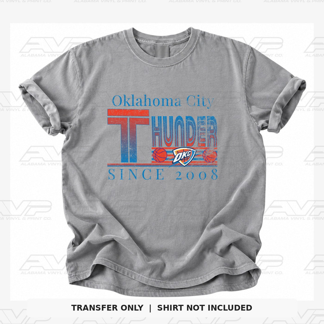 Oklahoma City Thunder 2008 Alabama Vinyl