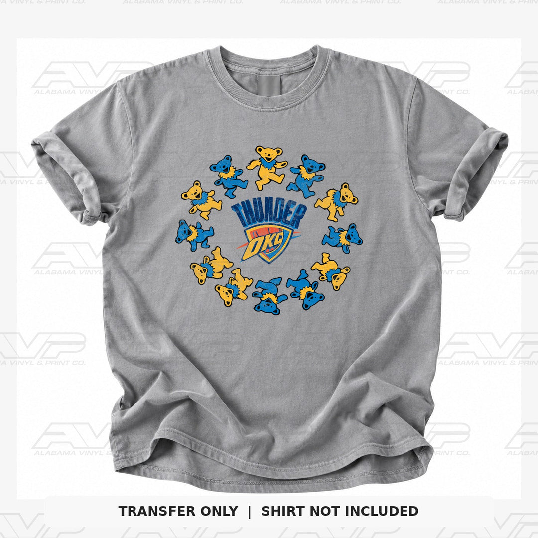 OKC Thunder bears Alabama Vinyl