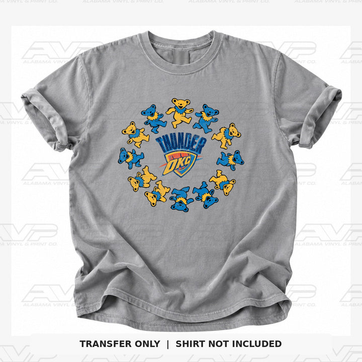 OKC Thunder bears Alabama Vinyl
