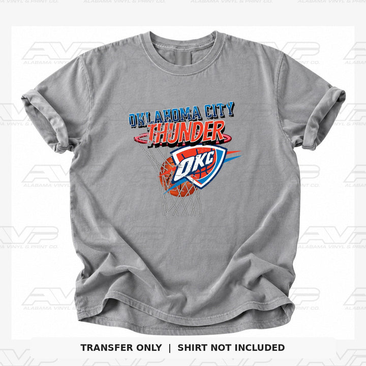 Oklahoma City Thunder Net Alabama Vinyl