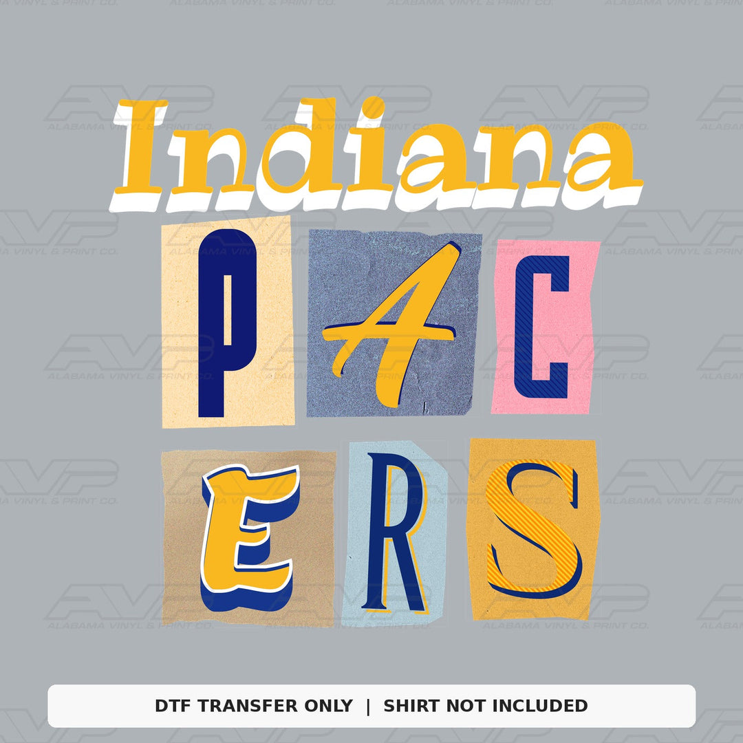 Indiana Pacers Tiles Alabama Vinyl