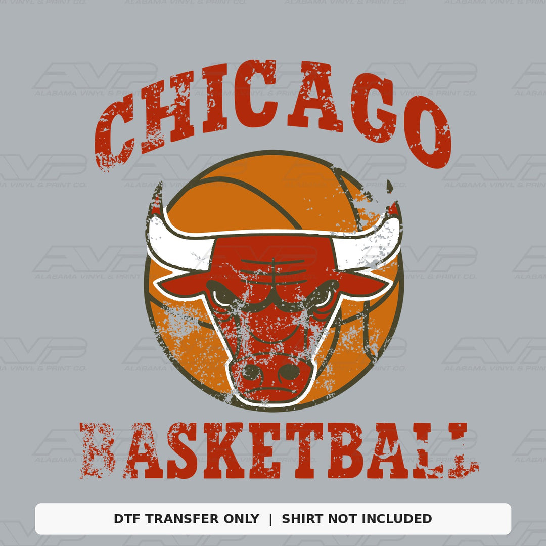 Chicago Bulls Basketball Alabama Vinyl