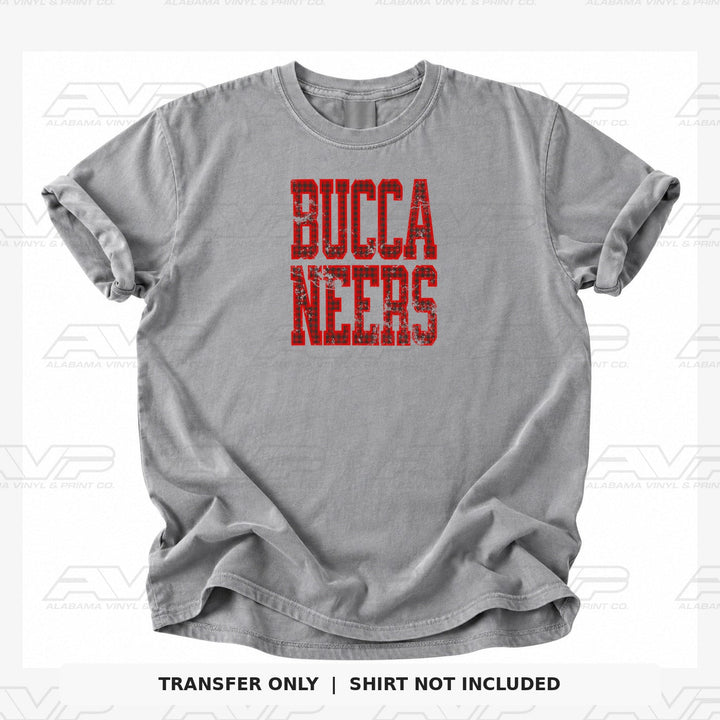 Tampa Bay Buccaneers Gingham Alabama Vinyl & Print Co.