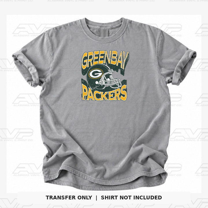 Green Bay Packers Helmets & Heritage Alabama Vinyl & Print Co.