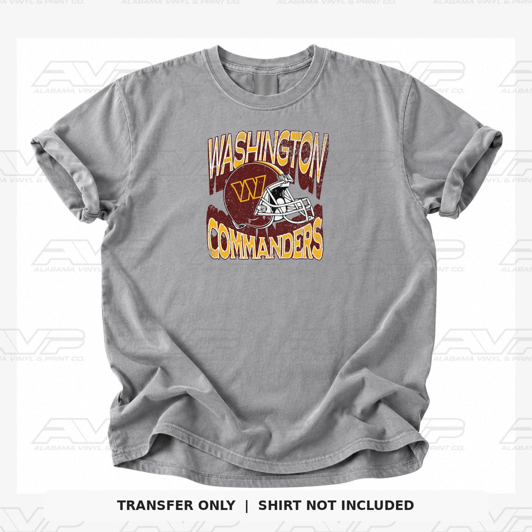 Washington Commanders Helmets & Heritage Alabama Vinyl & Print Co.