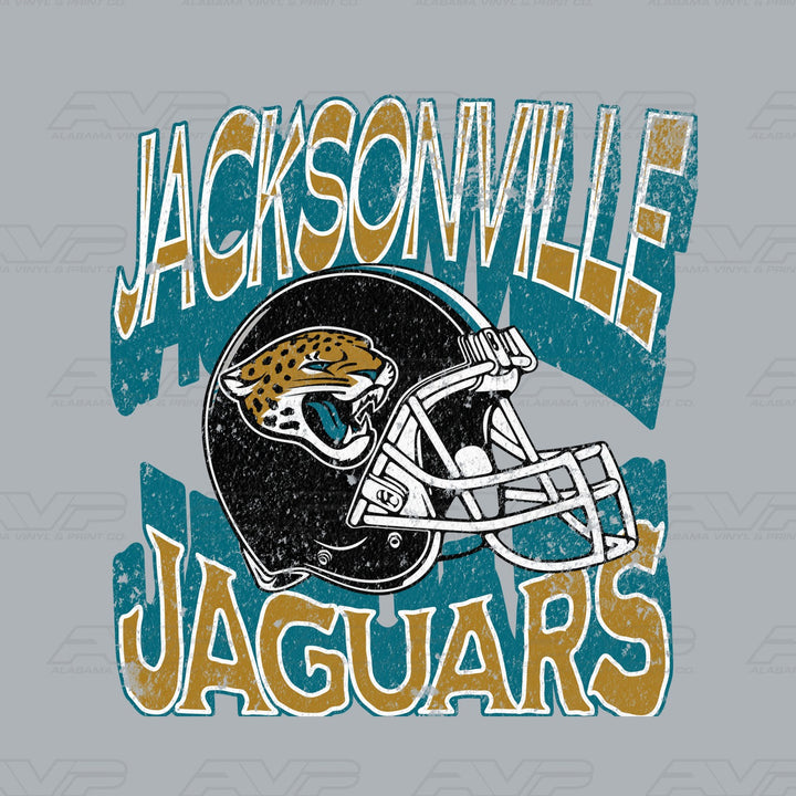 Jacksonville Jaguars Helmets & Heritage Alabama Vinyl & Print Co.