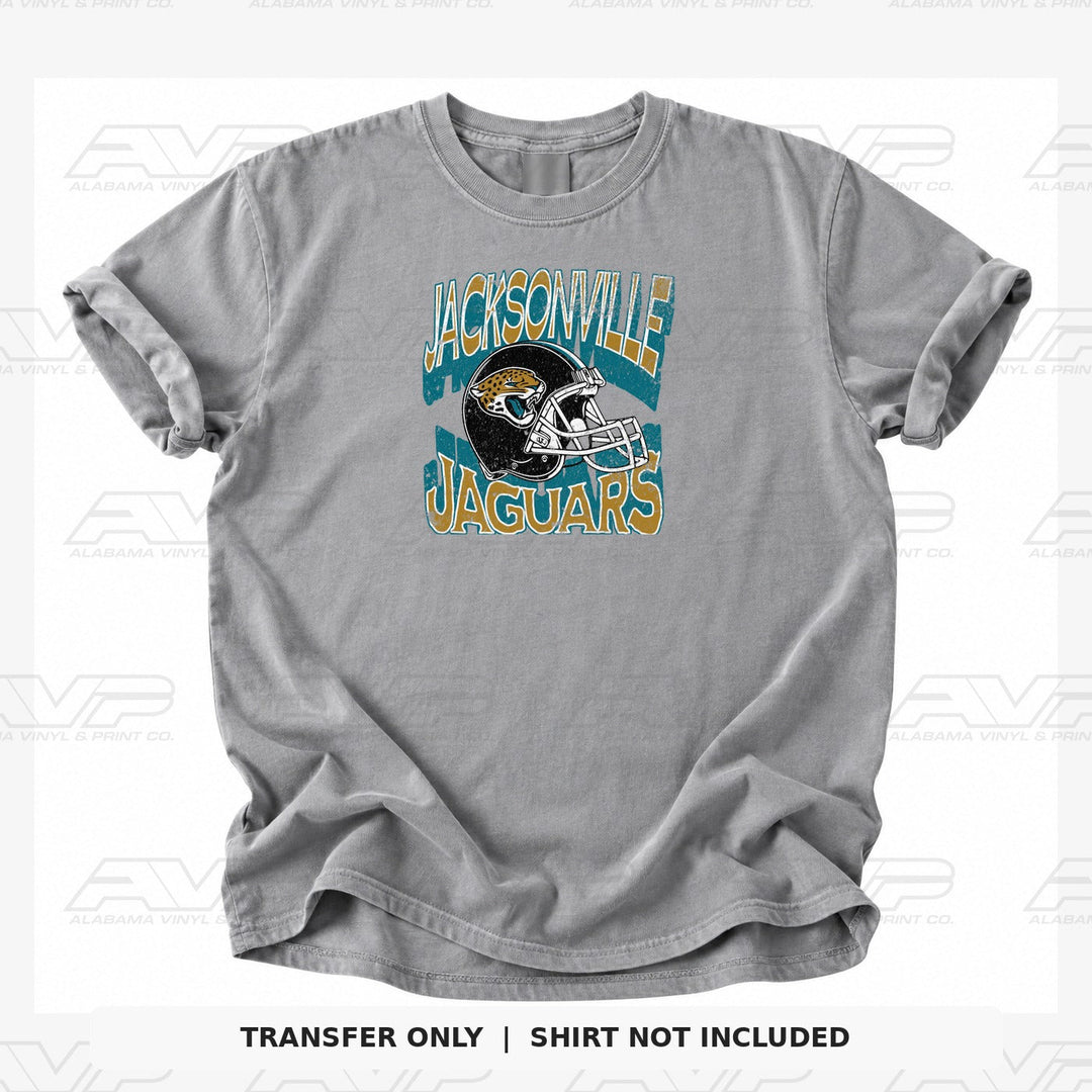Jacksonville Jaguars Helmets & Heritage Alabama Vinyl & Print Co.