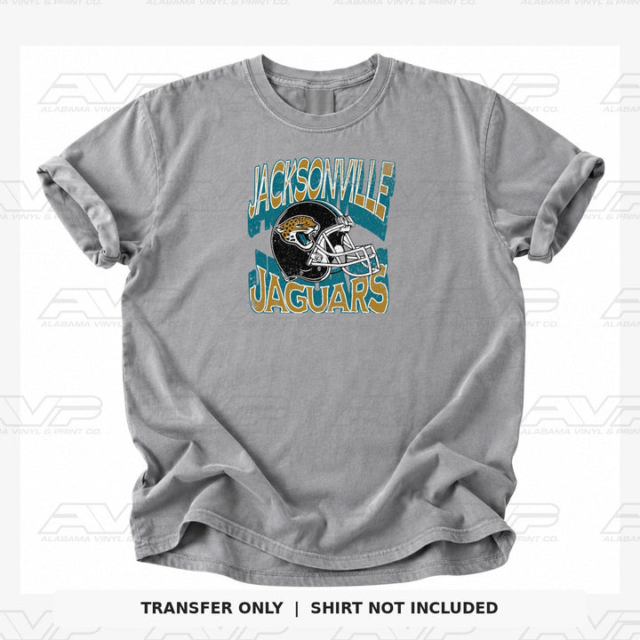 Jacksonville Jaguars Helmets & Heritage Alabama Vinyl & Print Co.