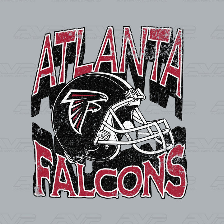 Atlanta Falcons Helmets & Heritage Alabama Vinyl & Print Co.