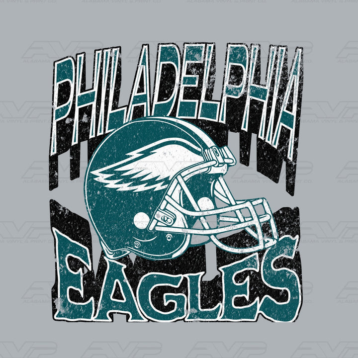 Philadelphia Eagles Helmets & Heritage Alabama Vinyl & Print Co.