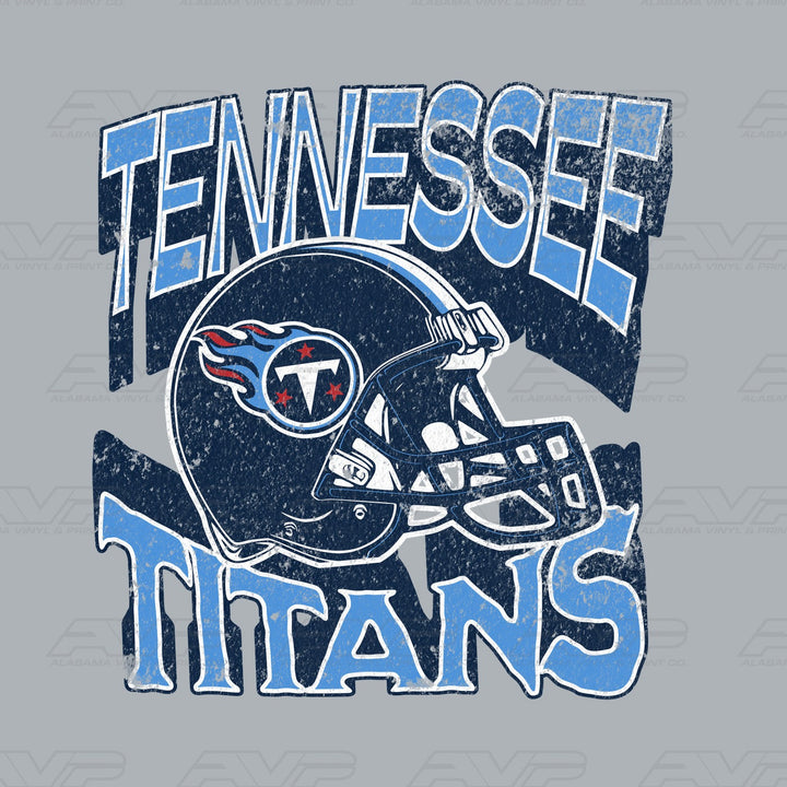 Tennessee Titans Helmets & Heritage Alabama Vinyl & Print Co.