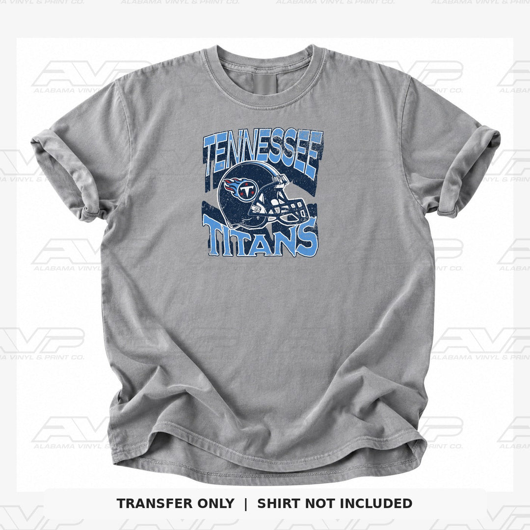 Tennessee Titans Helmets & Heritage Alabama Vinyl & Print Co.