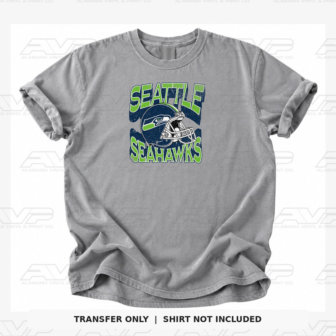 Seattle Seahawks Helmets & Heritage Alabama Vinyl & Print Co.