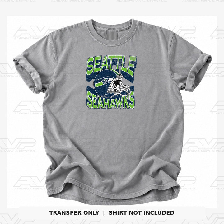 Seattle Seahawks Helmets & Heritage Alabama Vinyl & Print Co.