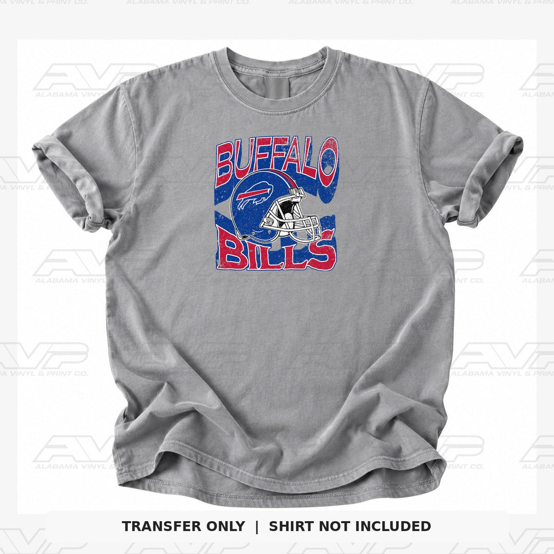 Buffalo Bills Helmets & Heritage Alabama Vinyl & Print Co.