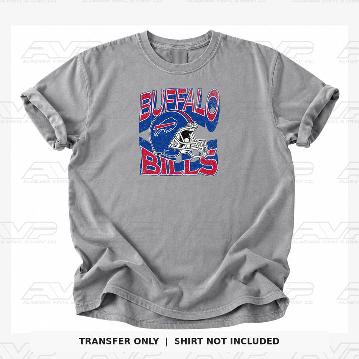 Buffalo Bills Helmets & Heritage Alabama Vinyl & Print Co.