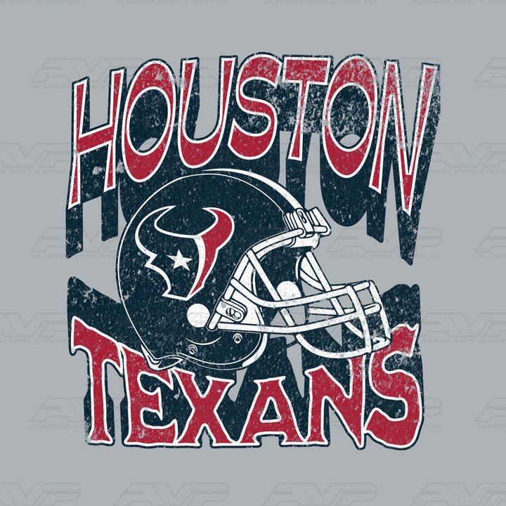 Houston Texans Helmets & Heritage Alabama Vinyl & Print Co.