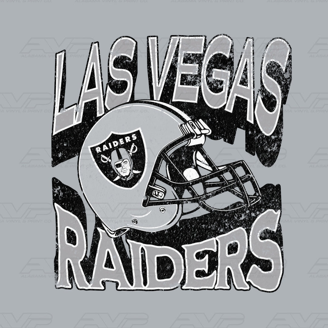 Las Vegas Raiders Helmets & Heritage Alabama Vinyl & Print Co.
