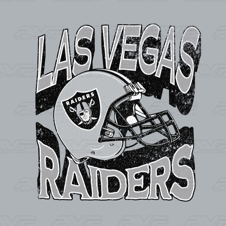 Las Vegas Raiders Helmets & Heritage Alabama Vinyl & Print Co.