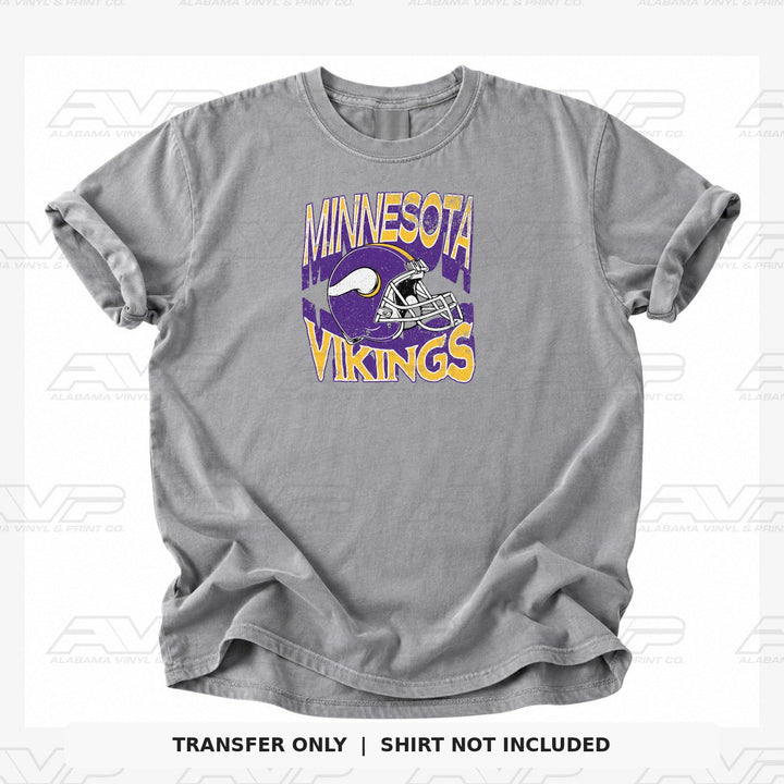 Minnesota Vikings Helmets & Heritage Alabama Vinyl & Print Co.