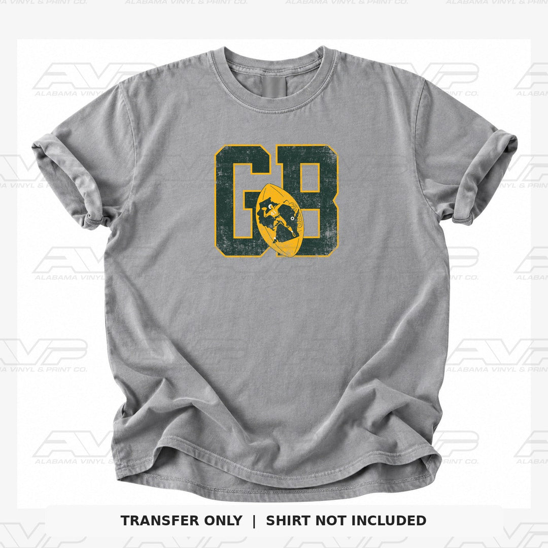 Green Bay Packers Vintage Alabama Vinyl & Print Co.