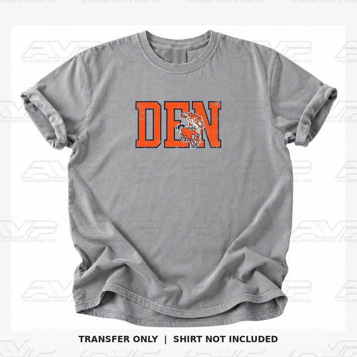 Denver Broncos Vintage Alabama Vinyl & Print Co.